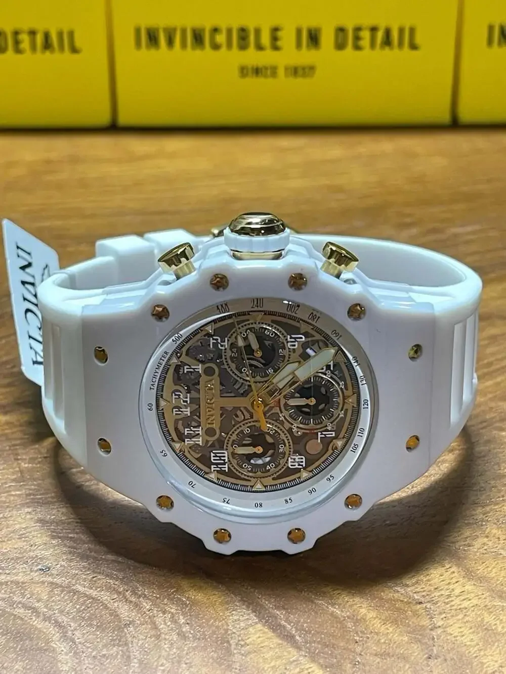 Invicta Racing Vaulthan Men’s Watch 44mm White 69668